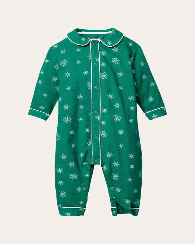 Girl's Cambridge Emerald Wonderland Coverall, Size Newbor